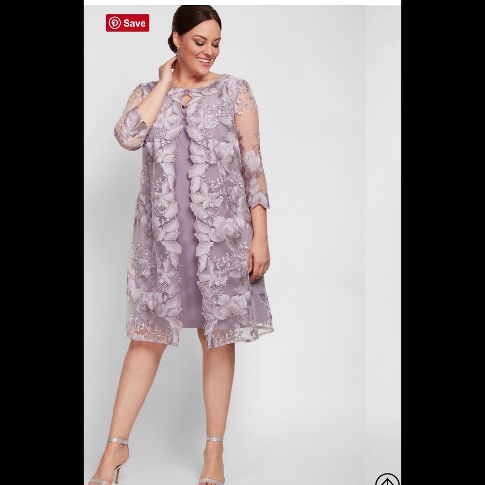 Mother Of The Bride Jacket Dress